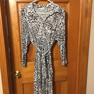 CABI leopard print dress